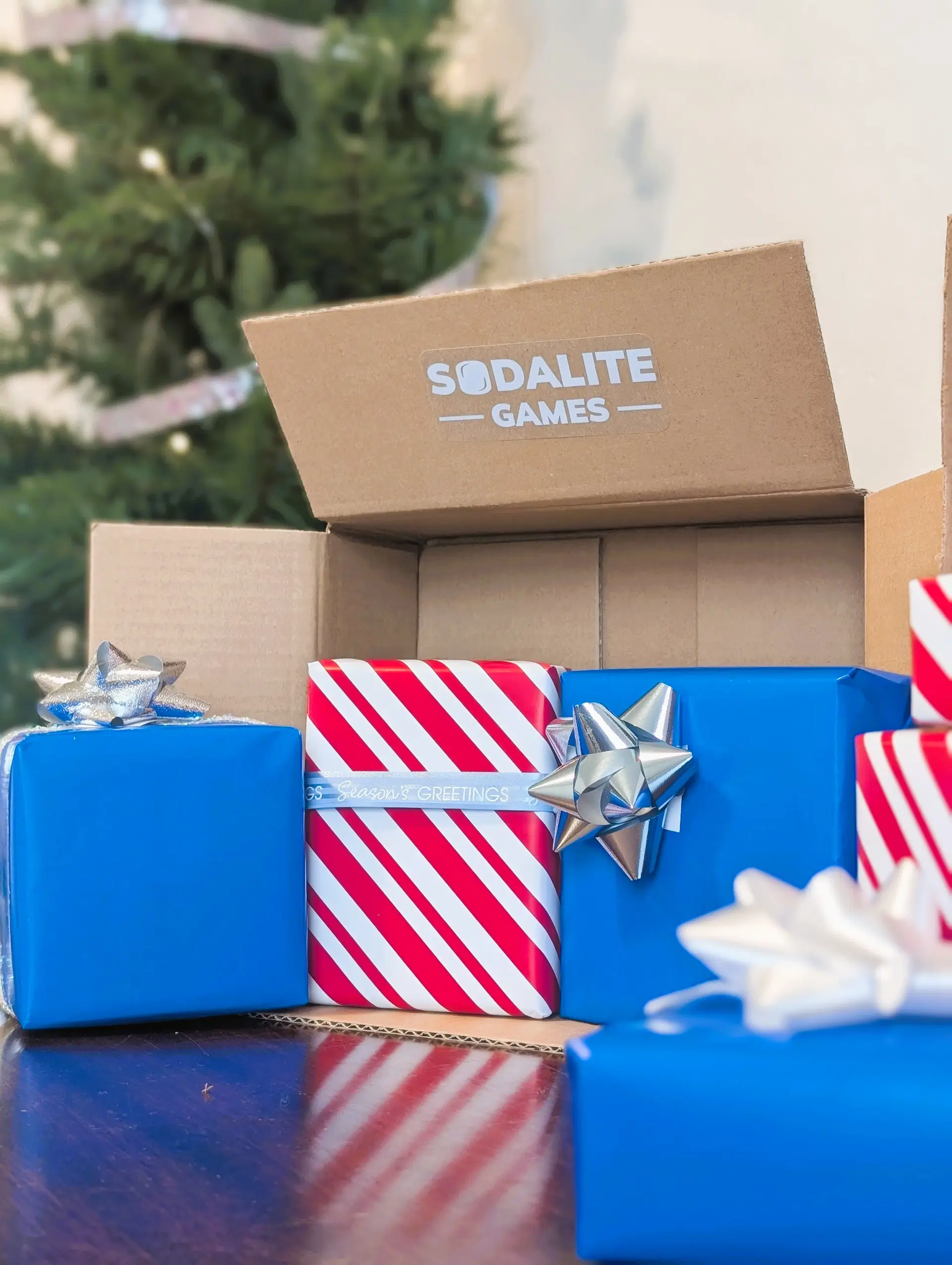 Blind Box: Holiday Haul - package display vertical