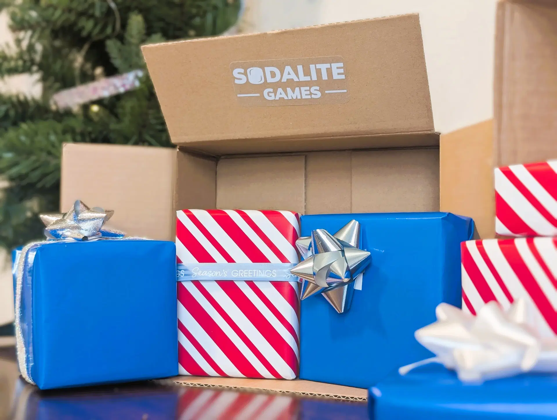 Blind Box: Holiday Haul package display