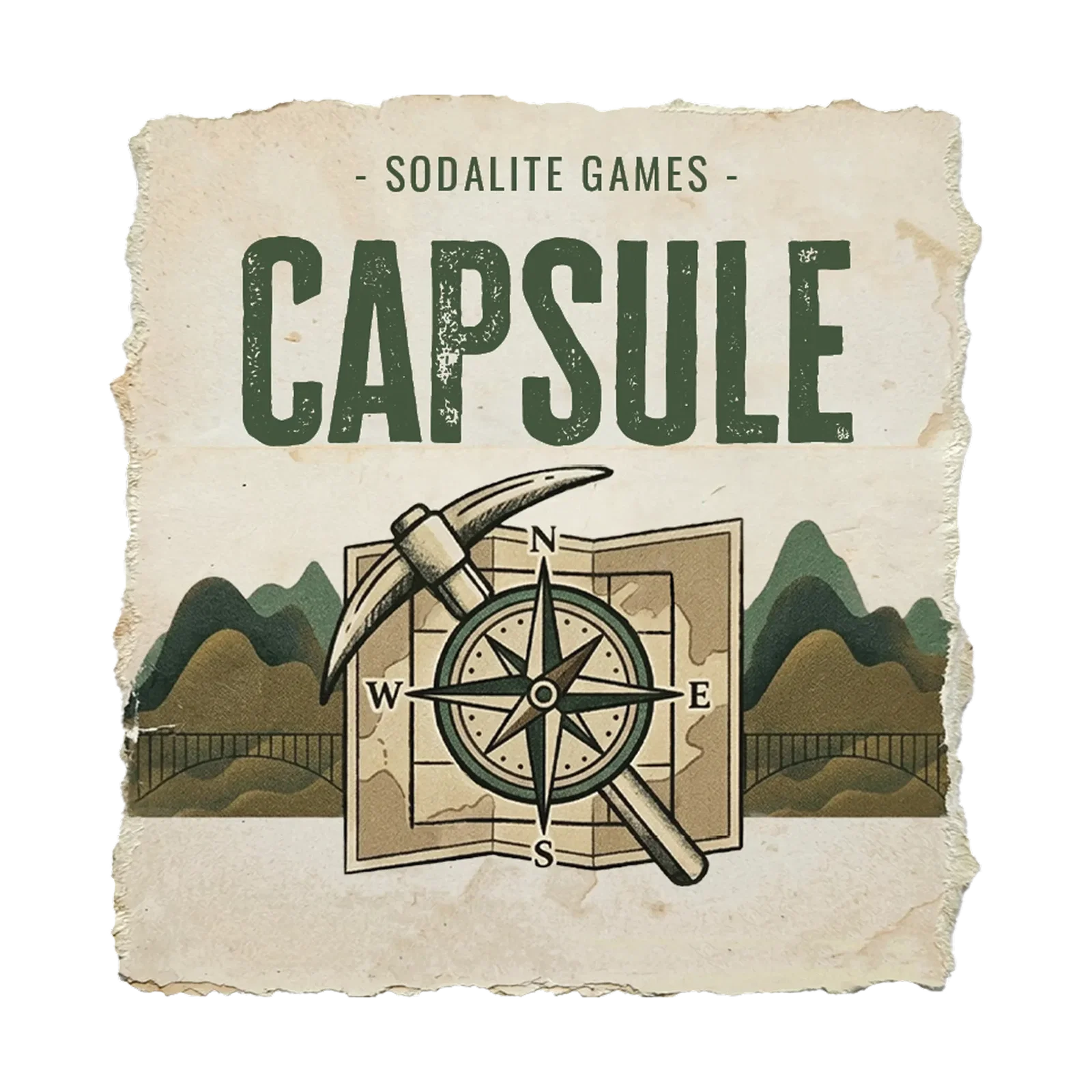 Capsule, a print and play game of deduction and deck manipulation by Sodalite Games