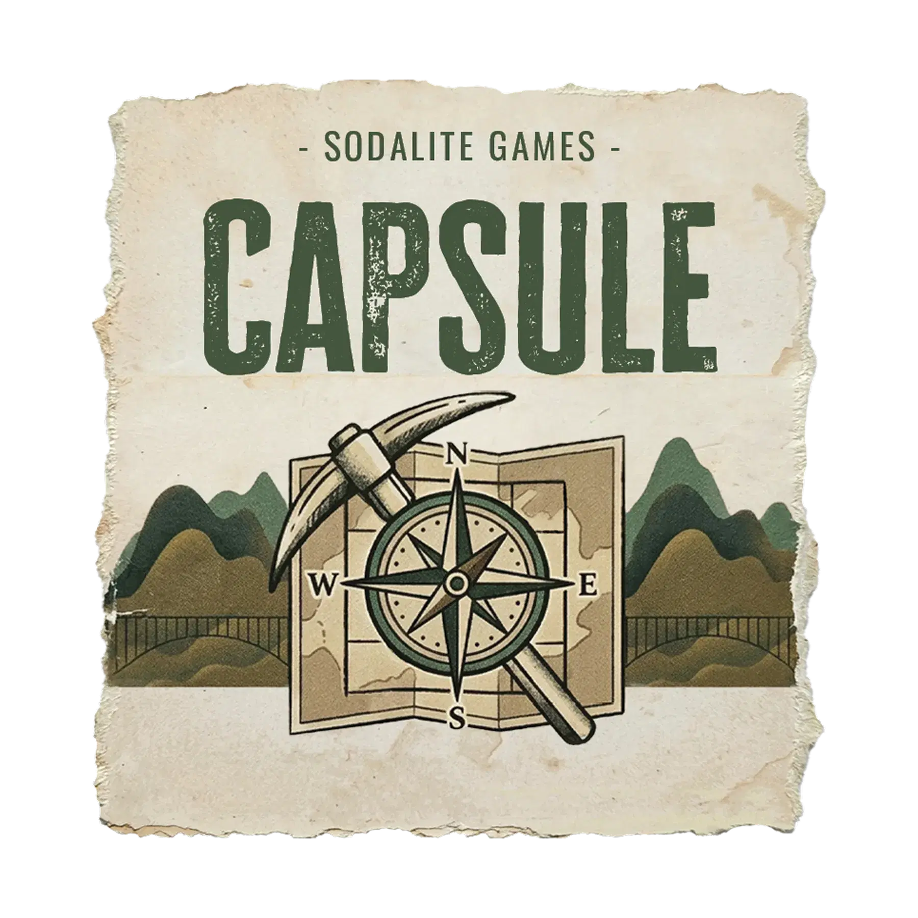 Capsule, a print and play game of deduction and deck manipulation by Sodalite Games
