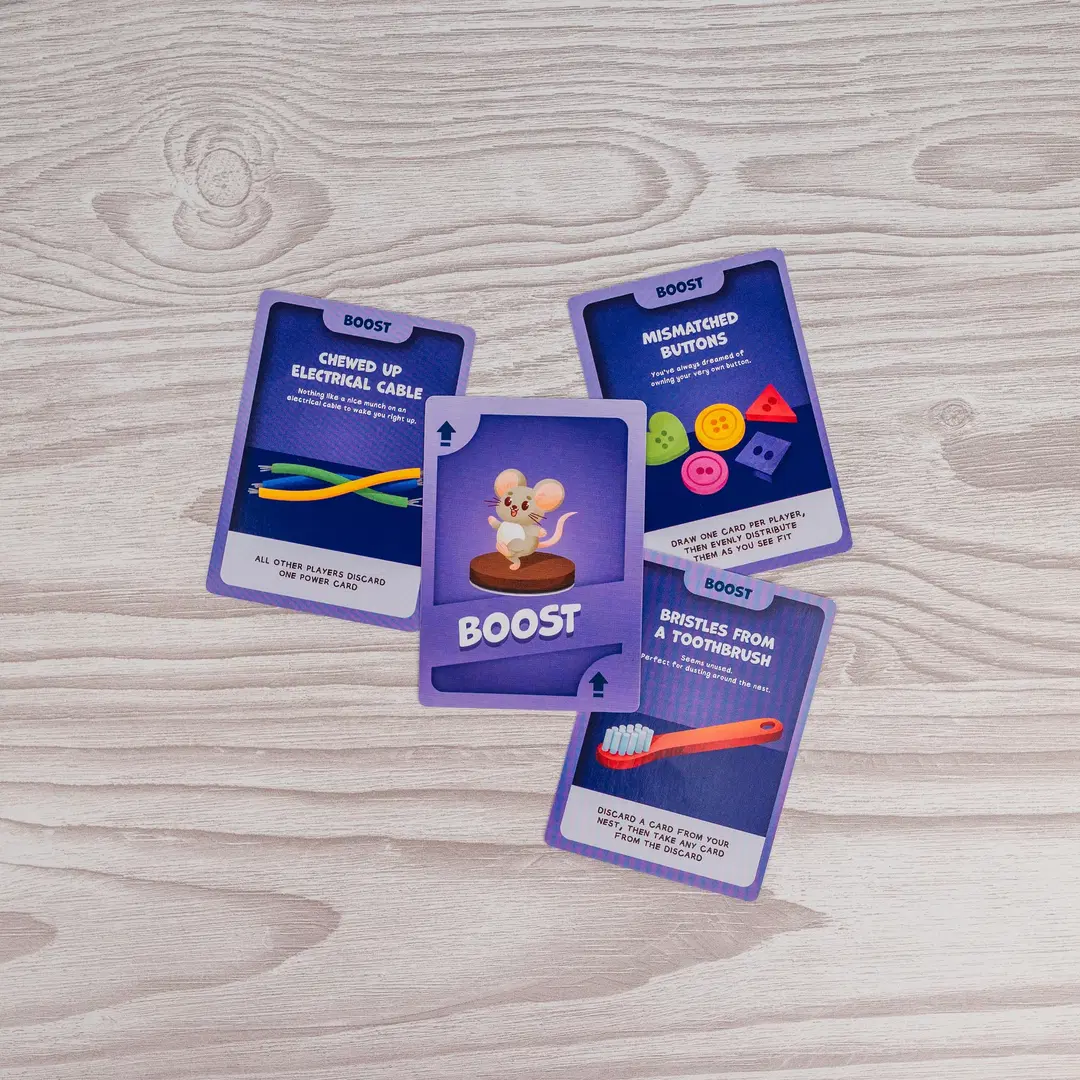 House Mouse boost cards
