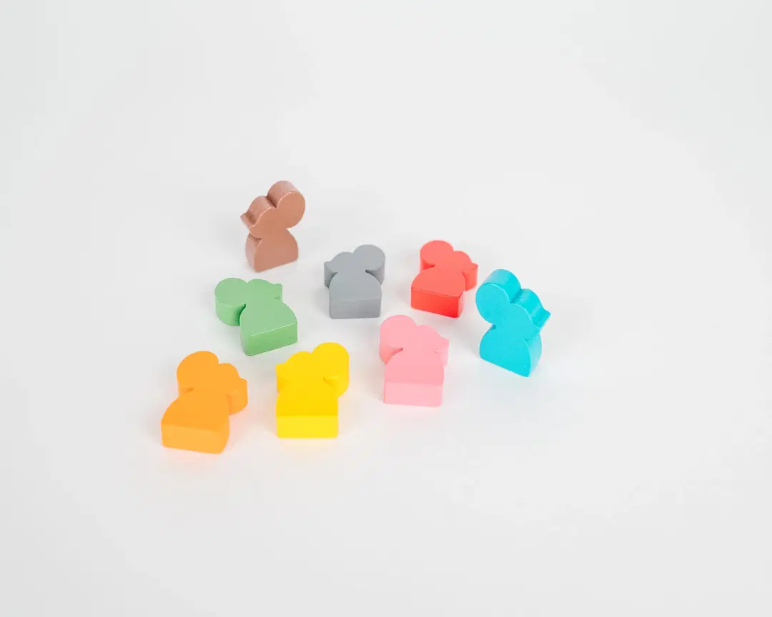 House Mouse mouse meeples