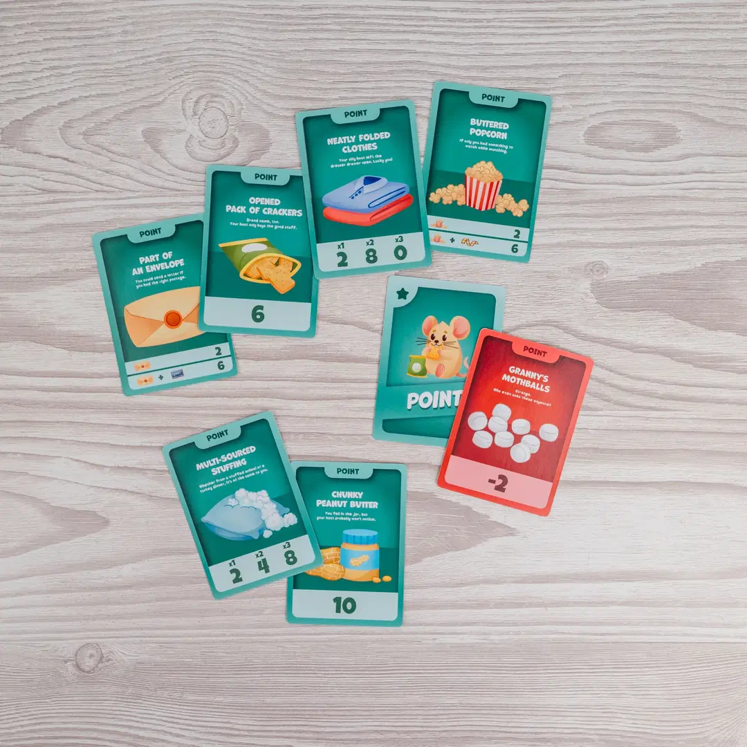 House Mouse point cards