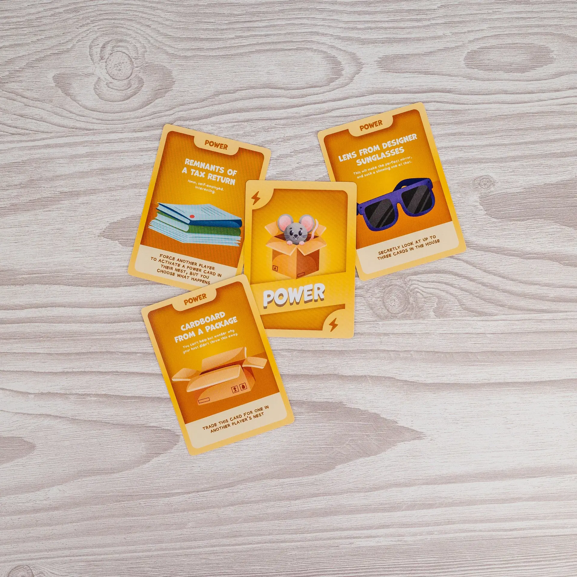 House Mouse power cards