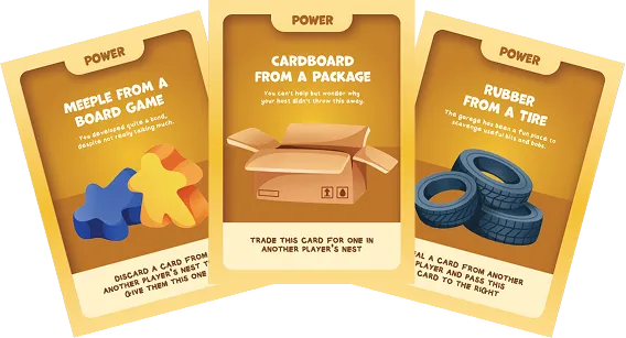 a collection of house mouse power cards